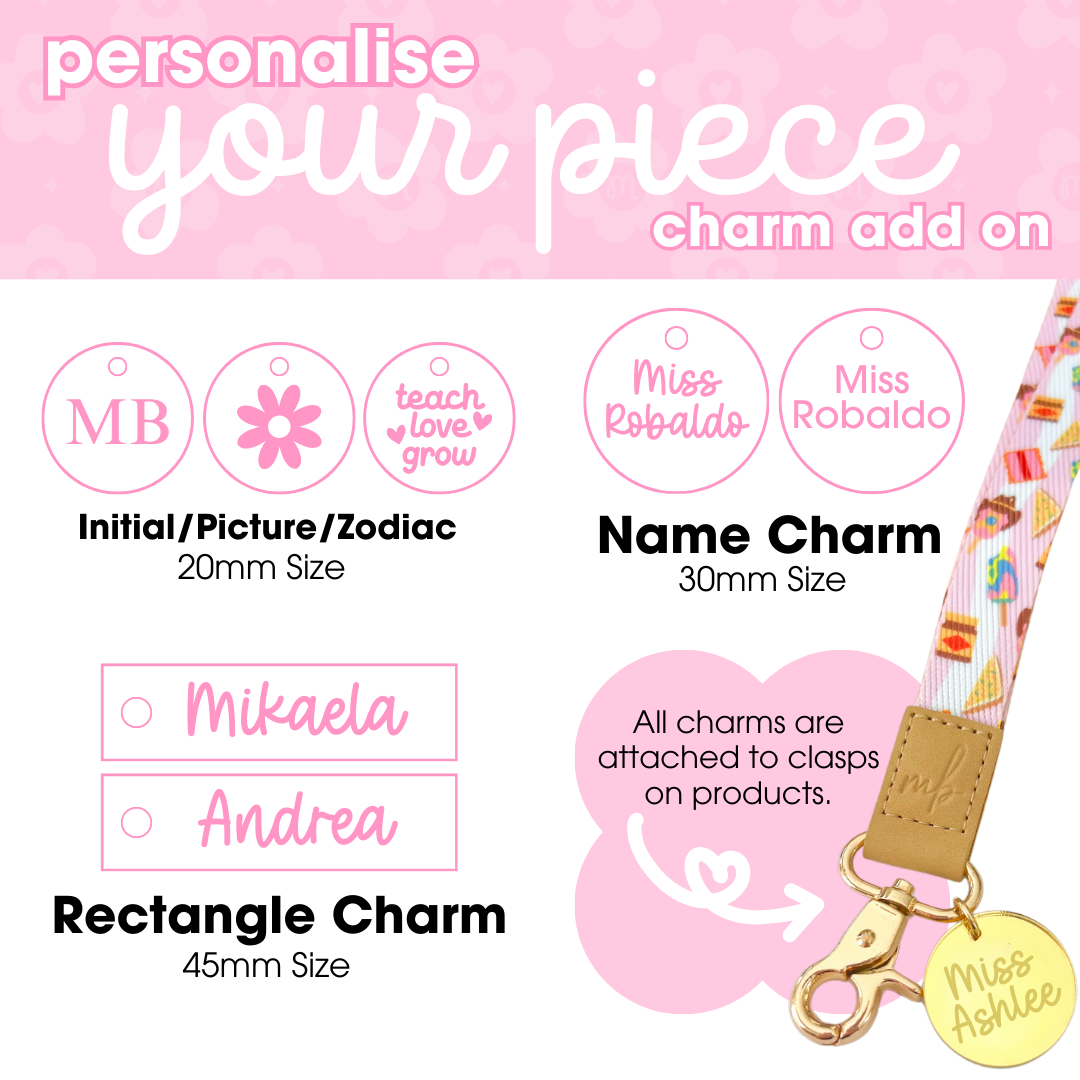 Peanut & Pretzel Dachsunds Personalised Lanyard