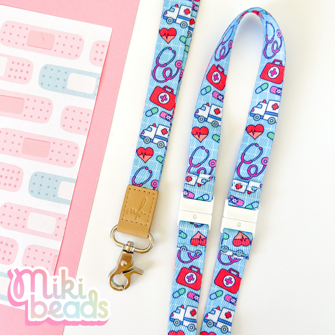 Healthcare Fabric Lanyard